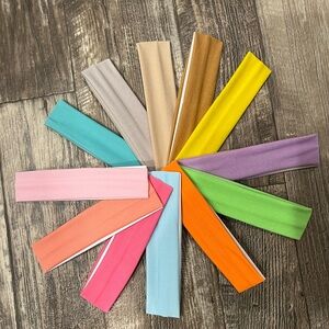 SHEIN Colorful Hair Bands Set